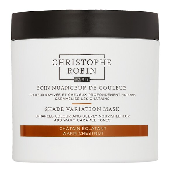 Maschera nuance ravviva colore - Maschera capelli Castano splendente, CHRISTOPHE ROBIN